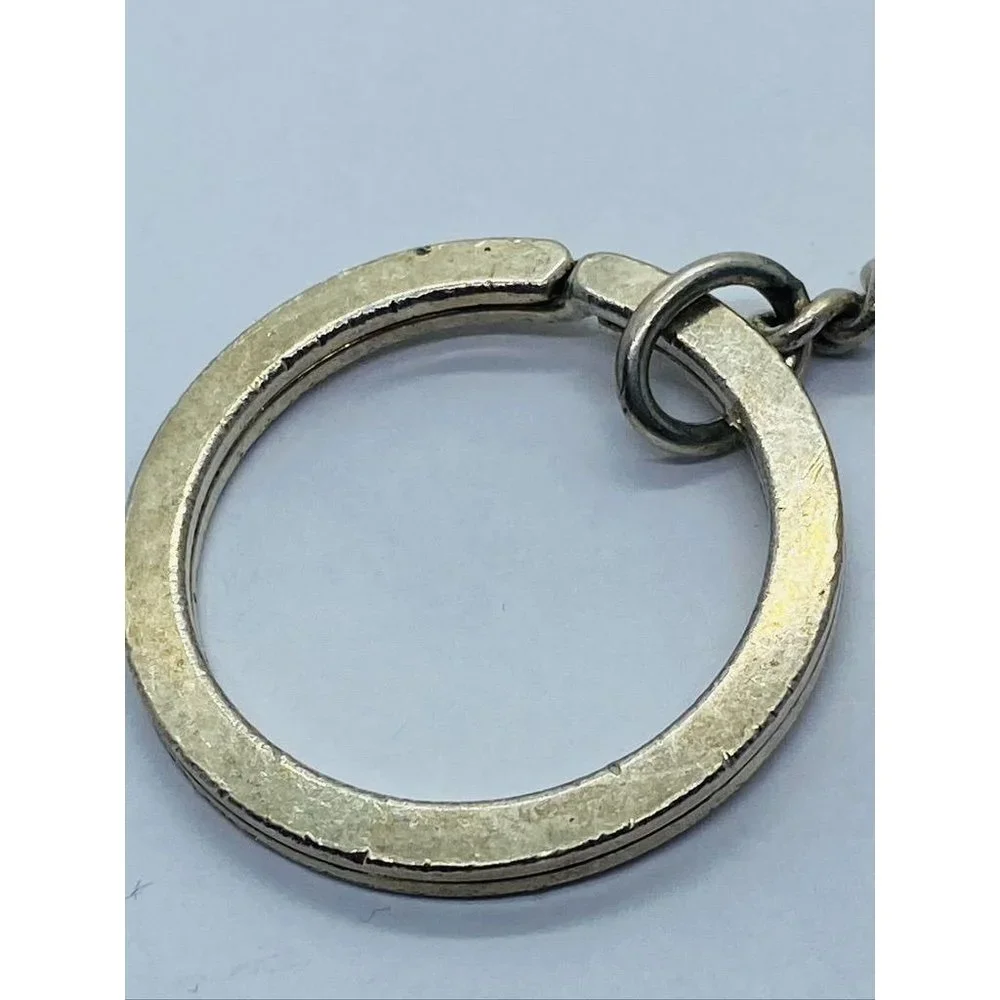 TIFFANY & Co Sterling Silver 925 Nautical Boat Flag Enamel Keychain  READ - Picture 9 of 9